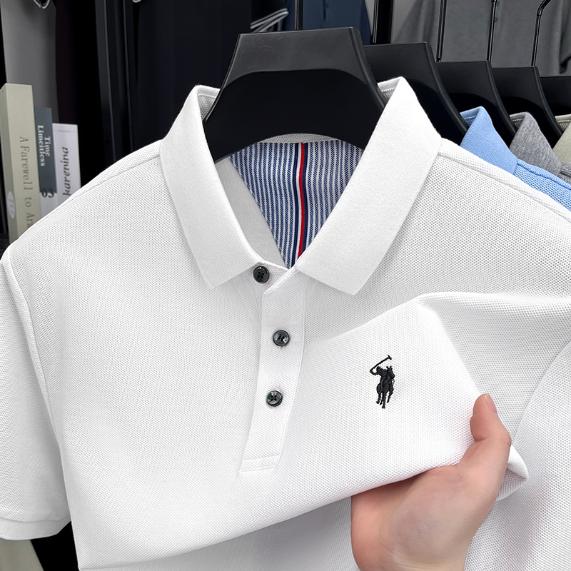 Golf Equipment Wholesale - قميص بولو رجالي صيفي قصير الأكمام