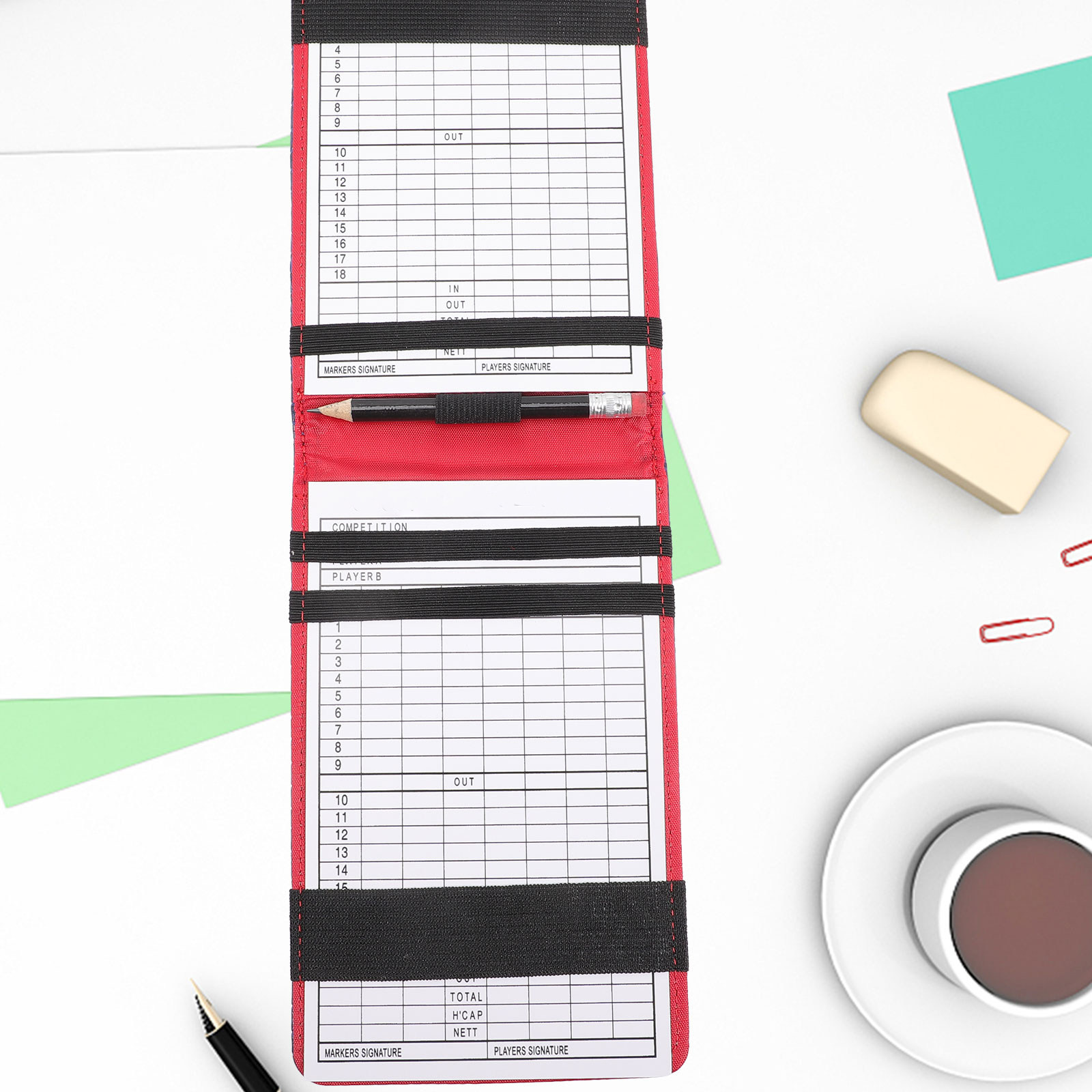 دفتر تسجيل نقاط الجولف من البو - مراجعة Golf Scorecard Holder وسعره
