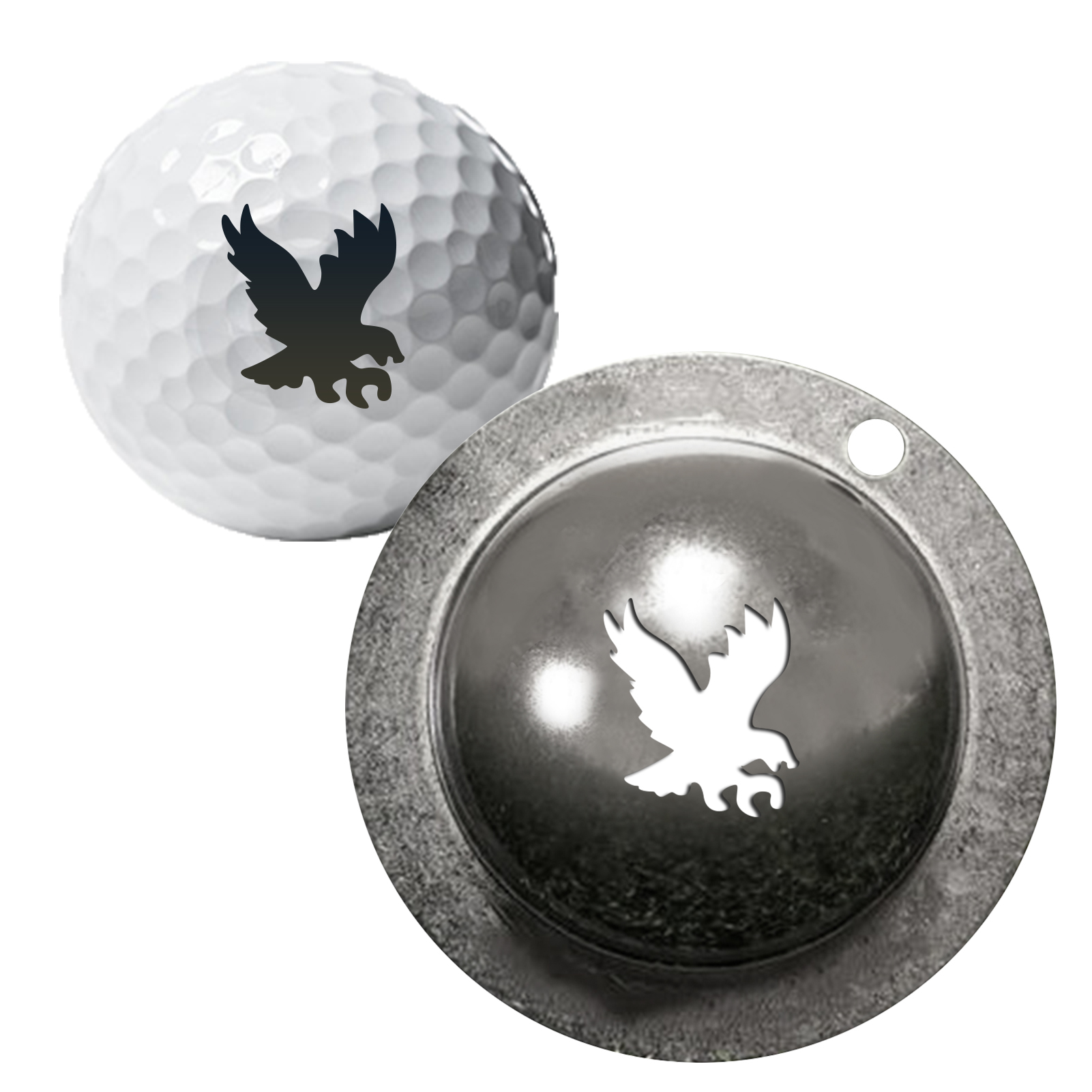 المحمولة دائم 1 قطعة كرة جولف  - مراجعة Ball Marker Set وسعره