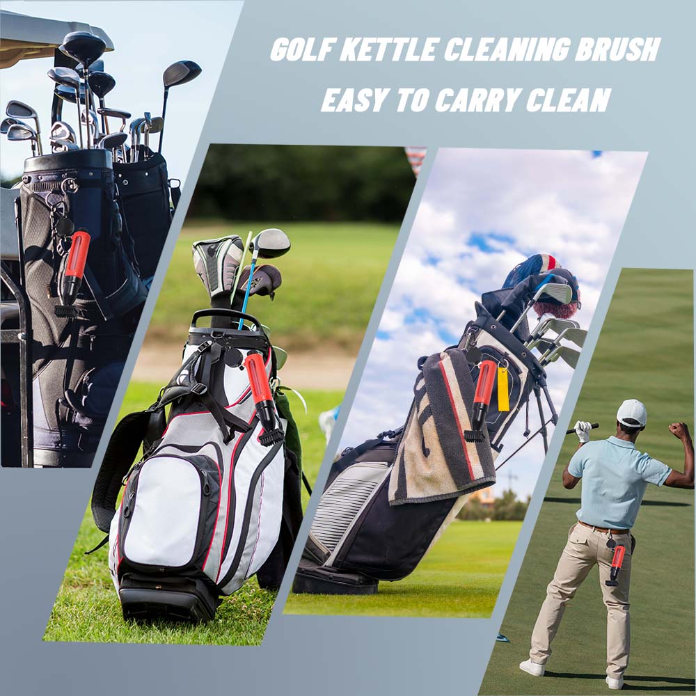 فرشاة تنظيف مضارب الجولف مع خط - مراجعة Golf Equipment Junior وسعره
