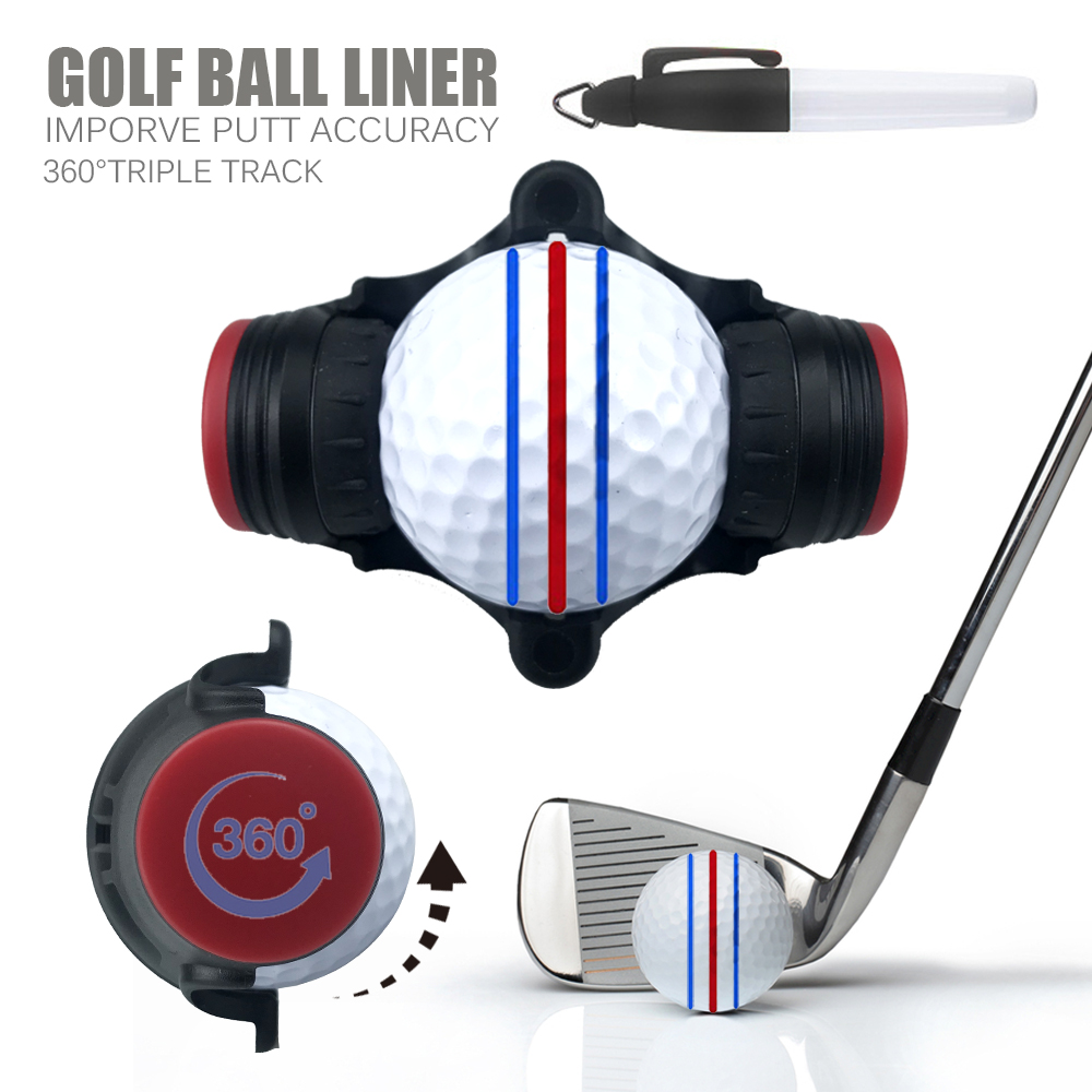 360 درجة الدورية كرة جولف بطان - مراجعة Ball Marker Set وسعره